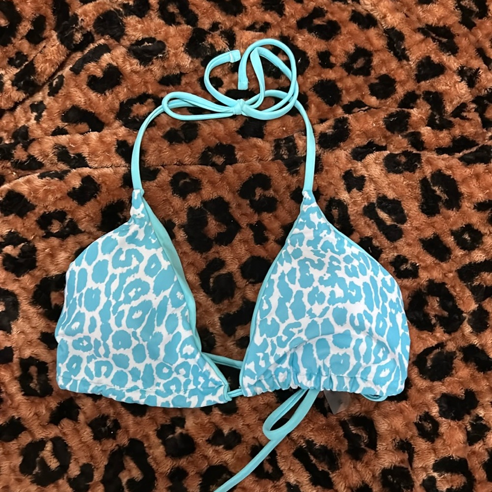 shein!! super cute teal cheetah print !!
